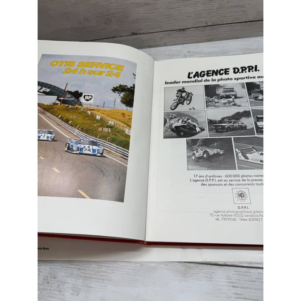 24 Heures Du Mans 1981 Hardcover Book Dust Jacket Le Mans Porsche Racing French - Picture 6 of 14